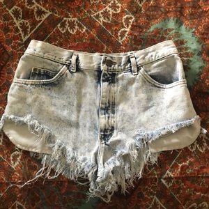 Vintage Lee High Waisted Shorts